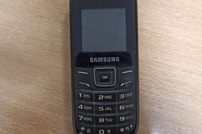 Мобільний телефон марки «Samsung» GT-E1200 б/в,  із сім карткою «Lifecell» +380638261239