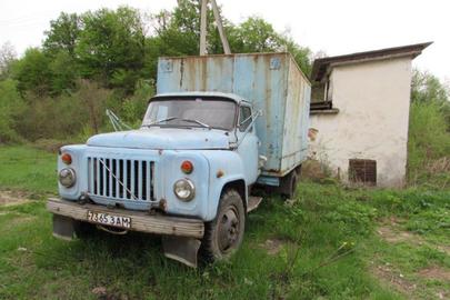 Вантажний автомобіль ГАЗ, модель 53,  1980 року випуску, реєстраційний номерний знак 7365 ЗАМ, № кузова 0514744, блакитного кольору