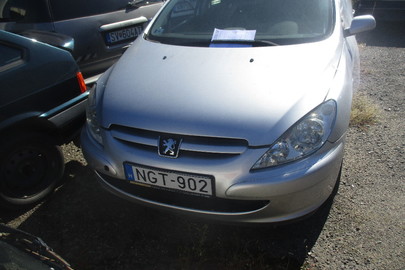 Т/З марки PEUGEOT, модель 307, 2005 року випуску, реєстраційний номерний знак Угорщини NGT 902, кузов № VF33EKFUB8395711, сірого кольору