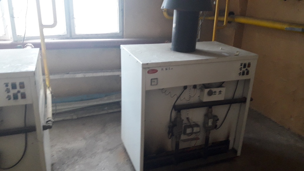 Котел опалювальний газовий, марки 