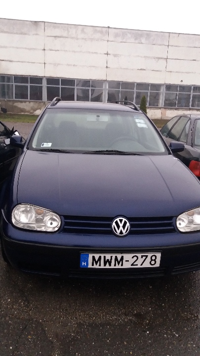 Т/З марки VOLKSWAGEN, модель GOLF, 2000 року випуску, реєстраційний номерний знак Угорщини MWM 278, кузов № WVWZZZ1JZ1W487267, синього кольору