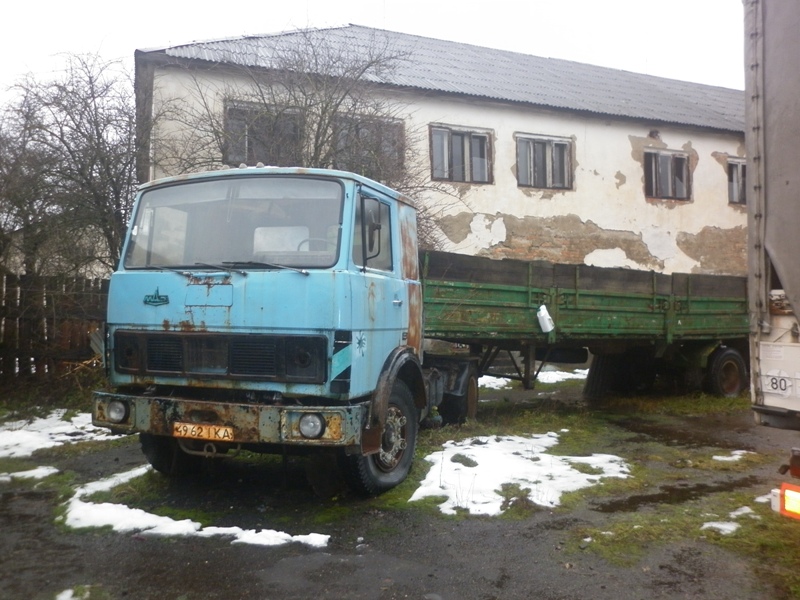Вантажний автомобіль МАЗ-54331, 1990 року випуску, ДНЗ 4962 ІКА, шасі № ХТМ54331000002766, зеленого кольору