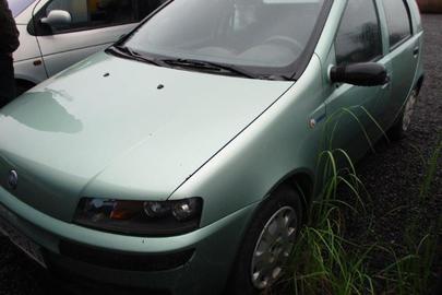 Т/З марки FIAT, модель PUNTO, 2000 року випуску, реєстраційний номерний знак SO880AV, кузов № ZFA18800004094762, зеленого кольору
