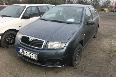 Т/З марки SKODA, модель FABIA, 2005 року випуску, реєстраційний номерний знак JNA943, кузов № TMBDY16Y854258876, сірого кольору