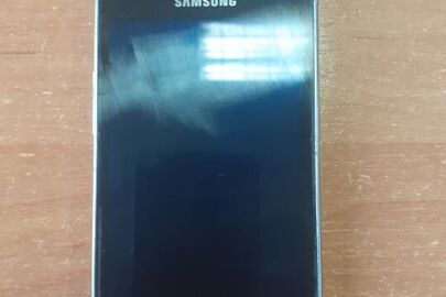 Мобільний телефон  чорного кольору, марки  «SAMSUNG, s/n R51H41DJ77Z