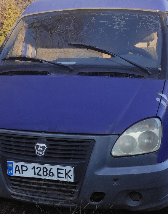 Вантажний фургон ГАЗ 2705, 2003 року випуску, колір синій, VIN: XTH27050030330636, ДНЗ АР1286ЕК