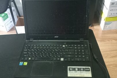 Конфісковане майно за рішенням суду: ноутбук марки «ACER»,чорного кольору з маркуванням моделі (E5-511G-CUVU), SN: NXMGWE4015452 та зарядний пристрій до нього, стан б/в