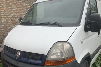 Фургон малотонажний-В RENAULT MASTER, державний номер АА5808МО, 2007 року випуску, білого кольору, кузов № VF1FDCVL537181189