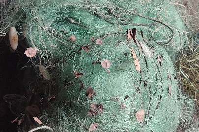 Конфіскація майна за вироком суду: рибацька жилкова сітка 180м, бувша у використанні