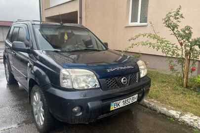 Автомобіль легковий NISSAN X-TRAIL, 2004 р.в, реєстраційний номер: ВК1852ВН, VIN: JN1TBNT30U0008273, сірого кольору