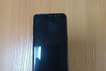 Конфіскація майна за рішенням суду: мобільний телефон марки  "Samsung» моделі А8 серійний номер R58K44GJC7V -1шт, б/в