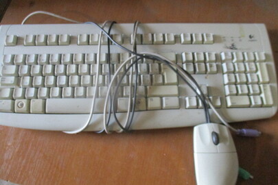 Провідна клавіатура та мишка, б/в
