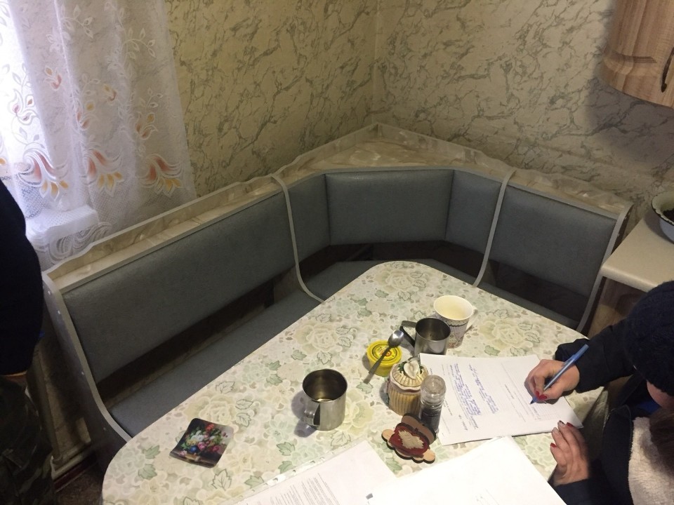 М'який куточок кухонний