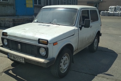Легковий автомобіль ВАЗ 2121, державний номер АР8617СТ, 1983 року випуску, білого кольору, кузов: ХТА212100D0294232