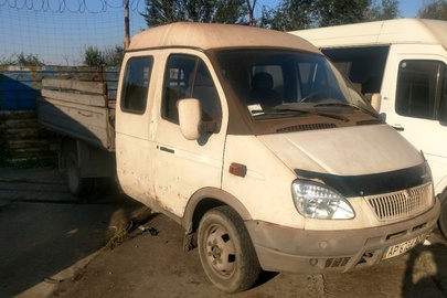 Вантажний автомобіль ГАЗ 330232 414СПГ, державний номер АР6736АТ, 2007 року випуску, білого кольору, кузов №33023070070542 