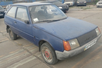 Легковий автомобіль ЗАЗ 1102, державний номер АР9013ВК, 2002 року випуску, синього кольору, кузов №Y6D11020620377274