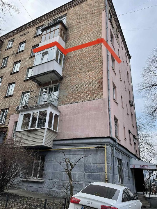 Двокімнатна квартира, загальною площею 51.5 кв.м., за адресою: м. Київ, провулок Госпітальний, будинок 1а, квартира 16