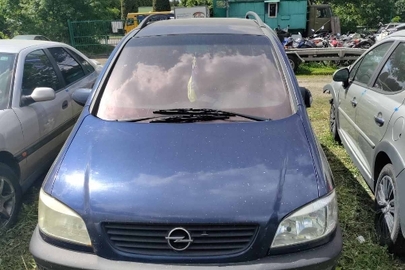 Легковий автомобіль OPEL ZAFIRA , 2001 р.в., ДНЗ ВІ1459СТ, № кузова( шасі,рама): W0L0TGF7512278177