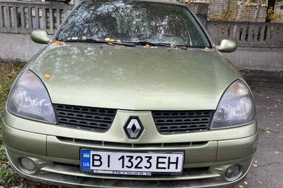 Легковий автомобіль RENAULT  CLIO, 2002 р.в., ДНЗ ВІ1323ЕН, № кузова( шасі,рама): VF1BB130A26121321