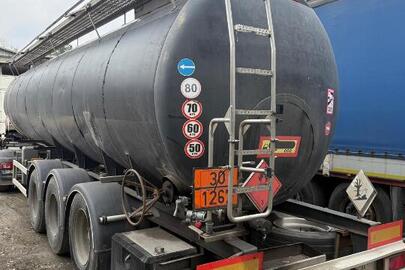 Напівпричіп MAGYAR SR34E, 1997 р.в., VIN/номер шасі (кузова, рами): VF9SR34ERV0049439, Номерний знак: BI4928XF