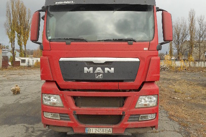 Вантажний автомобіль MAN, модель TGX 18.440, державний номер ВІ2458ЕА, 2010 року випуску, колір червоний, VIN WMA06XZZ3AP021302