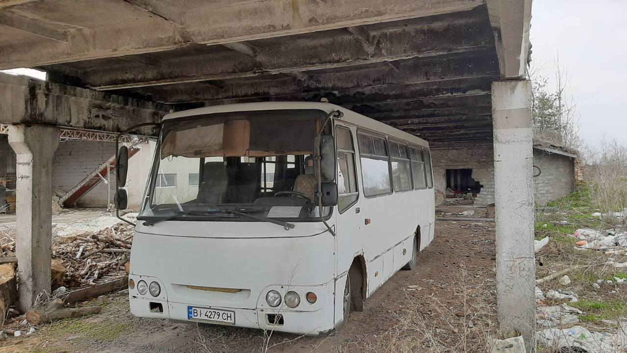 Автобус БОГДАН, модель А-09212, державний номер ВІ4279СН, 2005 року випуску, колір білий, VIN Y7BA092125B000369