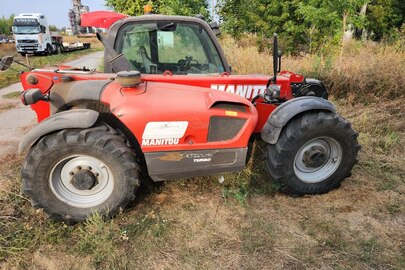 Навантажувач телескопічний MANITOU MLT-X 735 T LSU, д.н.з. 26617ВІ, 2017 р.в., заводський № MAN00000T00990016