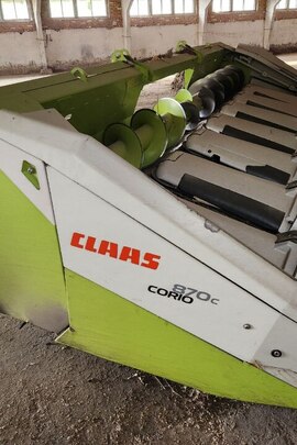 Качановідокремлювач Claas Corio 870, серійний номер Н0700028, 2017 р.в., б/в