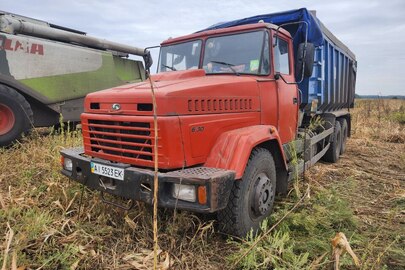 Вантажний автомобіль КРАЗ, модель 6130С4, державний номер АІ5523ЕК, 2006 року випуску, колір червоний, VIN Y7A6130C450800491, номер шасі 50800491