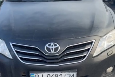 Легковий автомобіль TOYOTA, модель CAMRY, державний номер ВІ0481СМ, 2006 року випуску, колір чорний, VIN JTNBK40KX03019418