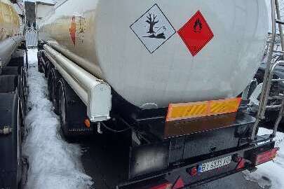 Напівпричіп/цистерна MERCERON, модель M-343RDP0, державний номер ВІ6535ХО, 1991 року випуску, колір чорний, VIN VF9M343SD01435020