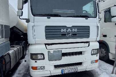 Вантажний автомобіль MAN, модель TGA 18.430, державний номер ВІ6637ЕЕ, 2006 року випуску, колір білий, VIN WMAH06ZZ87M464070