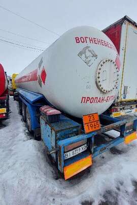 Напівпричіп/цистерна ZASTA, модель N-42, державний номер ВІ8359ХО, 2001 року випуску, колір синій, VIN SU9V421GS1PNC5185