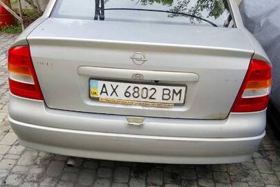 Легковий автомобіль OPEL, модель: ASTRA OTGF69, сірого кольору, реєстраційний номер: АХ6802ВМ, рік випуску 2008, VIN Y6D0TGF698X019936