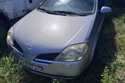 Легковий автомобіль NISSAN PRIMERA, 2004 р.в., сірого кольору, ДНЗ ВН7431АО, VIN SJNBAAP12U0156017