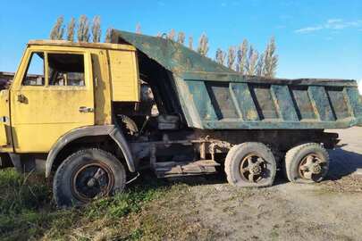 Колісний транспортний засіб КАМАЗ 5511, номер кузова 234140, 1986 року випуску, реєстраційний номер 0511РВА