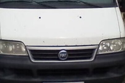 Колісний транспортний засіб "FIAT DUCATO 244", ідентифікаційний номер (шасі) ZFA24400007061816, білого кольору, 2002 року випуску, реєстраційний номер ВК9684ВХ