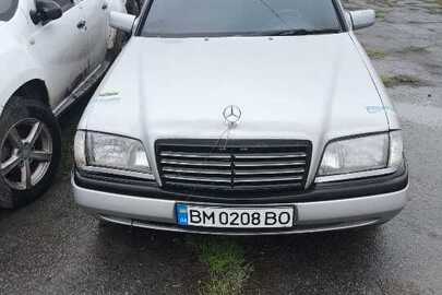 Конфіскаване майно за рішенням суду: колісний транспортний засіб Mercedes Benz C180, реєстраційний номер ВМ0208ВО, 1995 року випуску, сірого кольору, номер кузова WDB2020181A289260