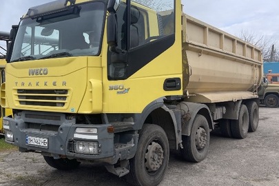 Автомобіль вантажний IVECO TRAKKER AD340T38, 2007 року випуску, д/н ВН7462НЕ, жовтого кольору, VIN: WJMJ3JPS40C181520