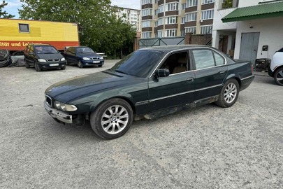 Легковий автомобіль марки BMW, модель 730D, 1999 р.в., ДНЗ АХ2905ME, VIN: WBAGE61090DN45329, колір зелений