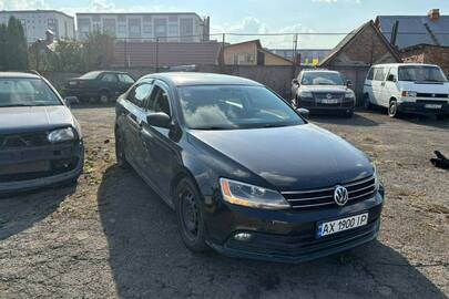 Легковий автомобіль VOLKSWAGEN, модель JETTA, 2014 р.в., ДНЗ АХ1900ІР, VIN: 3VWD17AJ2FM262815, колір сірий