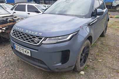 Транспортний засіб марки LAND ROVER, моделі RANGE ROVER EVOQUE, ДНЗ АХ0515КН, 2020 року випуску, номер кузова SALZA2BN1MH126702, колір сірий