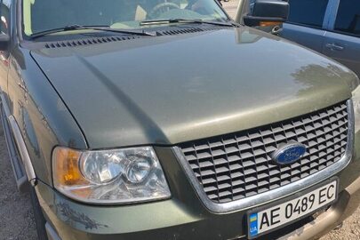 Автомобіль FORD EXPEDITION, державний знак АЕ0489ЕС, 1997 року випуску, зеленого кольору, номер кузову 1FMFU18L7VLA98688