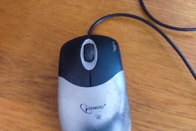 Мишка комп’ютерна Gembird optikal maus, чорно-сірого кольору, б/в