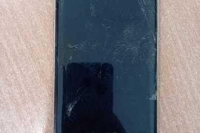 Конфісковане майно за  рішенням суду: мобільний телефон марки "SAMSUNG", б/в, 1 шт.