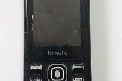 Конфіскація майна за рішенням суду: мобільний телефон марки "BRAVIS" ІМЕІ: не встановлено, б/в