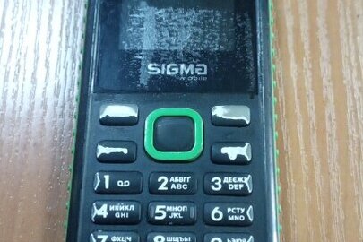 Конфіскація майна за рішенням суду: мобільний телефон "Sigma", Б/В