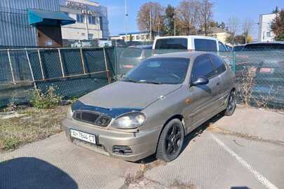 Автомобіль легковий ЗАЗ-DAEWOO LANOS, 2003 р.в., хетчбек (3 дверей), ,бежевого кольору, ДНЗ: АН7844СТ, номер кузова: KLATF086E3B751403