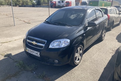 Колісний транспортний засіб марки CHEVROLET, модель AVEO SF69Y, 2008 року випуску, чорного кольору, № шасі KL1SF69YE8W005678, ДНЗ АА0491НС