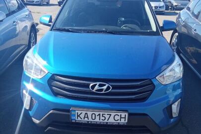 Транспортний засіб Hyundai Creta 2018 року випуску, ДНЗ КА0157СН, VIN Z94G2811BKR158512